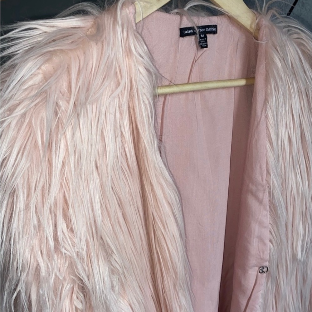 Urban Outfitter Pink Mohair Jacket